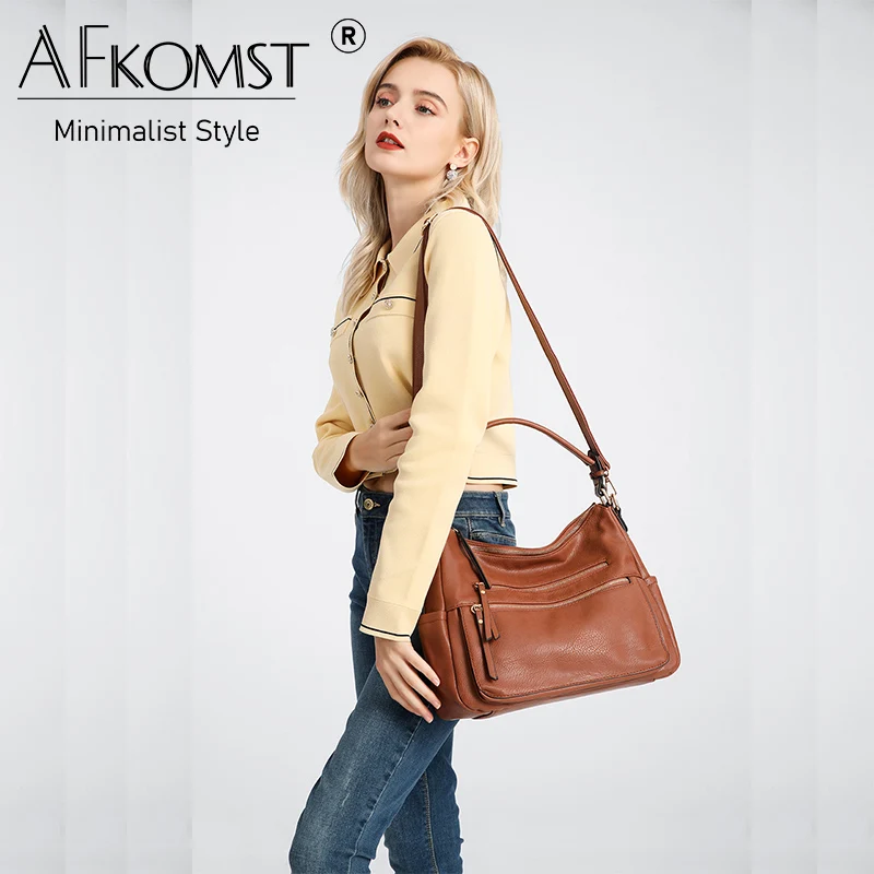 New In Fashion Tote Bag for Women Luxury Designer Handbag Multi Pocket Female Shoulder Evening Bags PU Leather Free Shipping