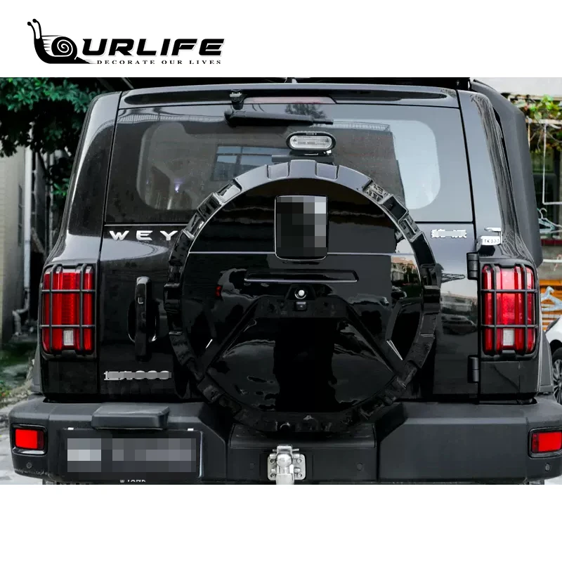 

Модификация крышка багажника шины декоративные аксессуары запасная крышка шины для бака Великой стены 300 2022 2023 2024