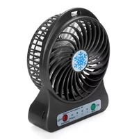 fan cooling free shipping portable rechargeable led light fan air cooler mini desk usb 18650 fan cooling home air conditioner