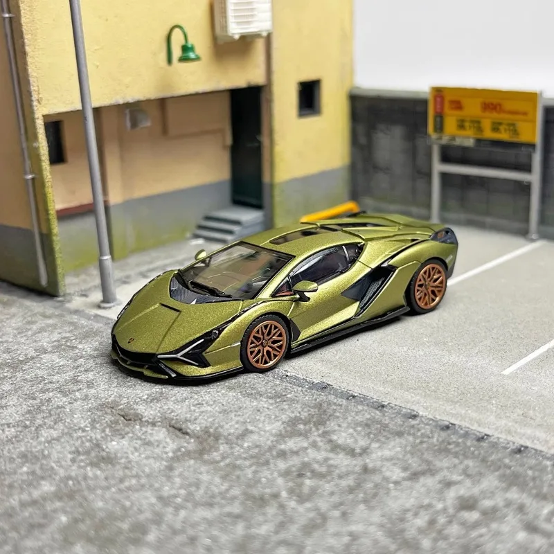Игрушки HH 1/64 LAMBORGHINI SIAN FKP 37 супер автомобиль COLLEETON ограниченная серия игрушечный