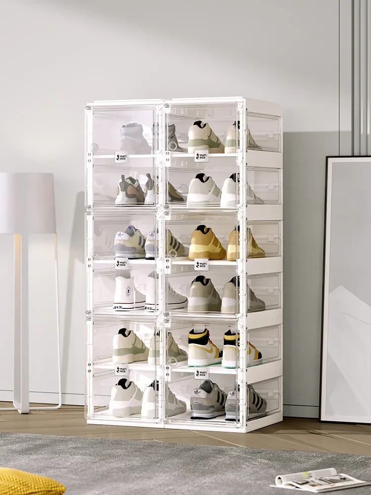 

Стойка для обуви NEW2023 Ant Box, простой современный прозрачный шкаф для обуви, простой Волшебный складной шкаф для обуви