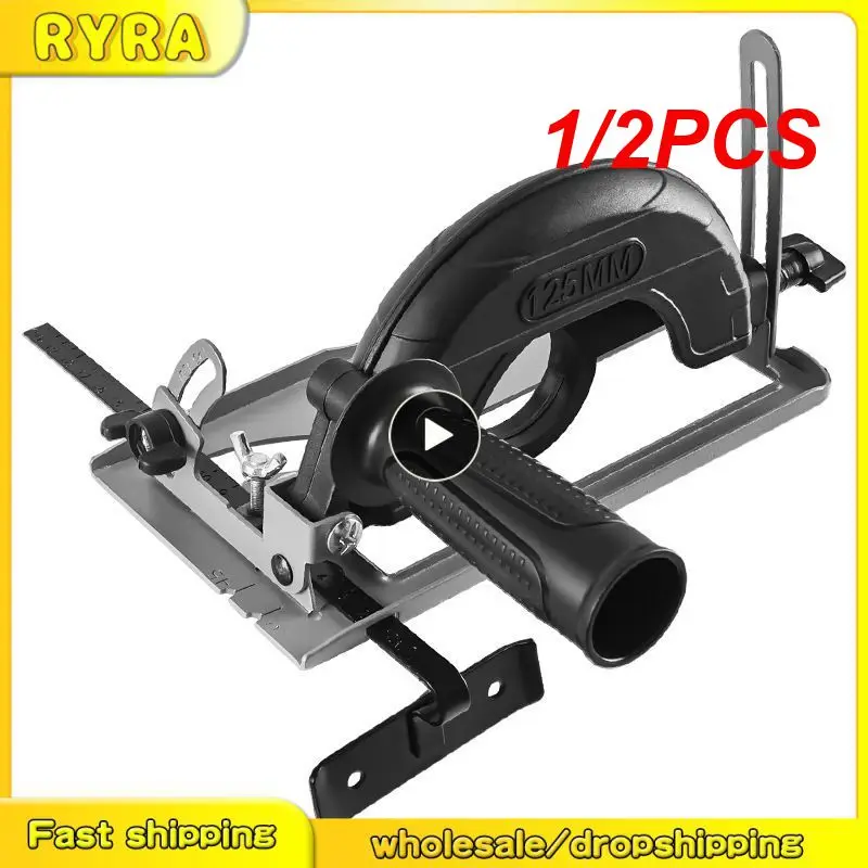 

Основание для угловой шлифовальной машины, профессиональный съемный защитный кронштейн для работ по дереву и металлу, 0-45 градусов, 1/2 шт.