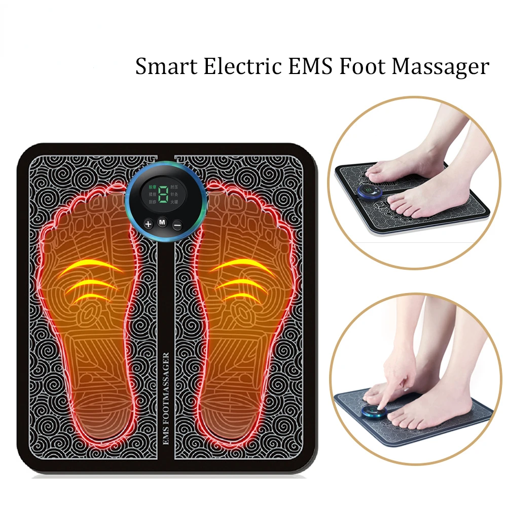 

Умный Электрический массажер для ног, стимулятор мышц, улучшает кровообращение