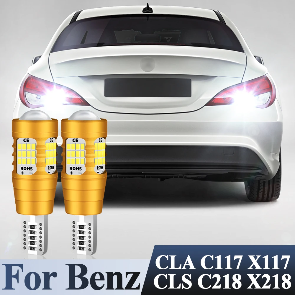 Фото Светодиодный фонарь заднего хода для Mercedes-Benz CLA C117 X117 CLS C218 X218, светодиодная резервная лампа заднего хода 2011-2019 2018 2017 2016 2015 №1