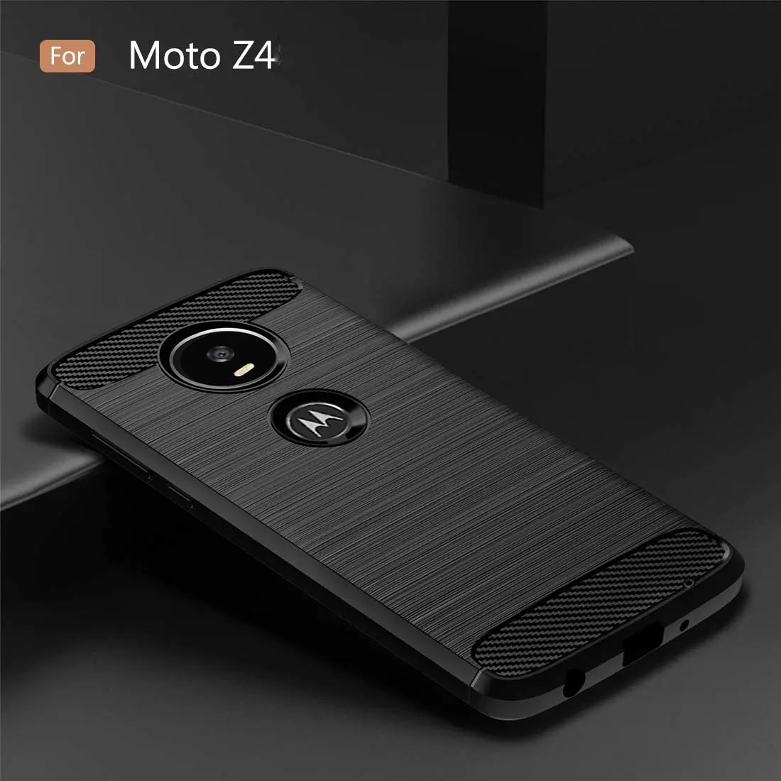 moto z4 caseshock absorption flexible tpu rubber protective cell phone cover for motorola z2 z3 z4 play force brushed tpu free global shipping