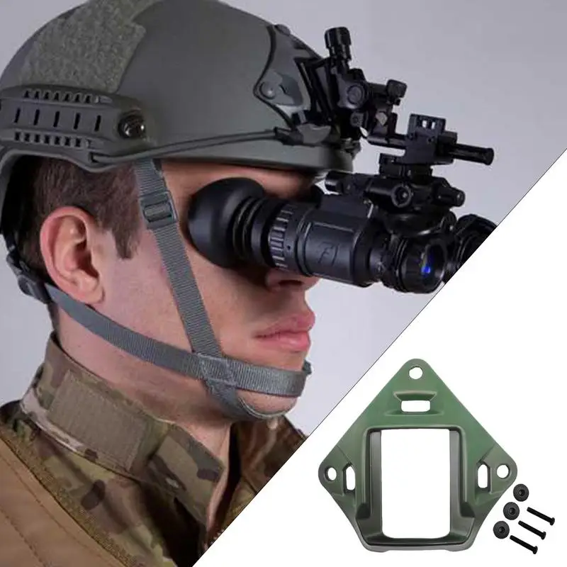 Легкое крепление NVG с винтами многофункциональный кронштейн из сплава для