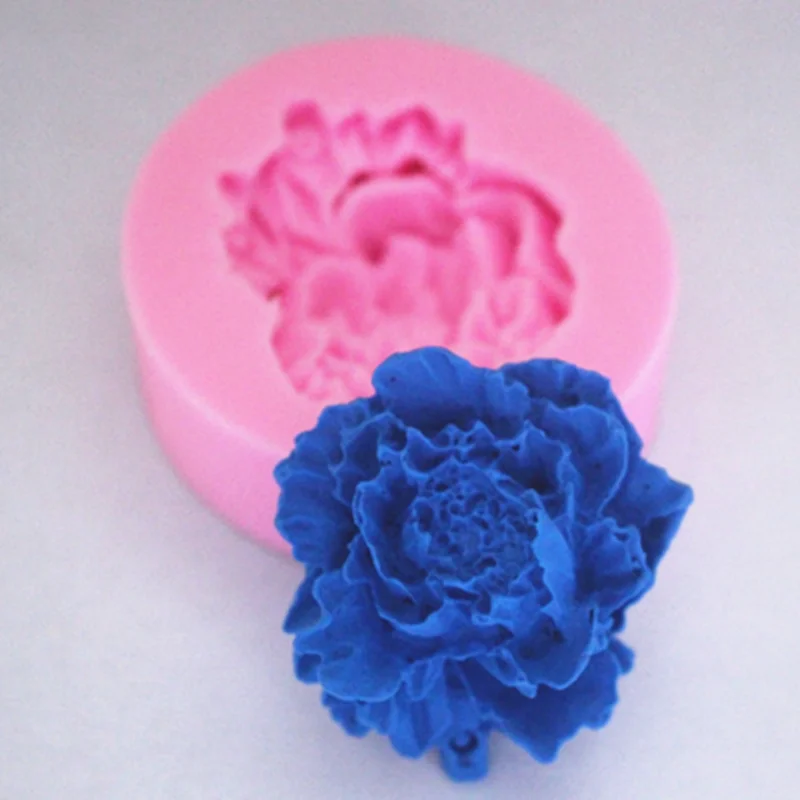 

flower silicone fondant cake molds soap chocolate Sugarcraft FM180 mould for the kitchen baking bases para postres decoracion