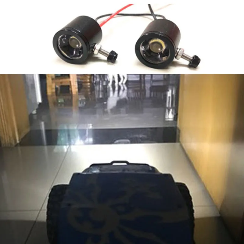 Металлический фонарь прожектор для 1/10 RC Crawler Car Sport Jeep Chevrolet TRX6 G63 TRX4 Defender Wrangler