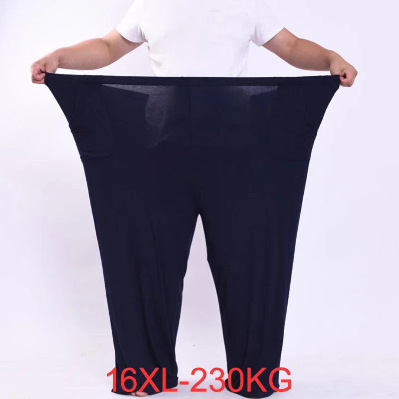 

Брюки мужские эластичные для сна, 260 кг, 16XL