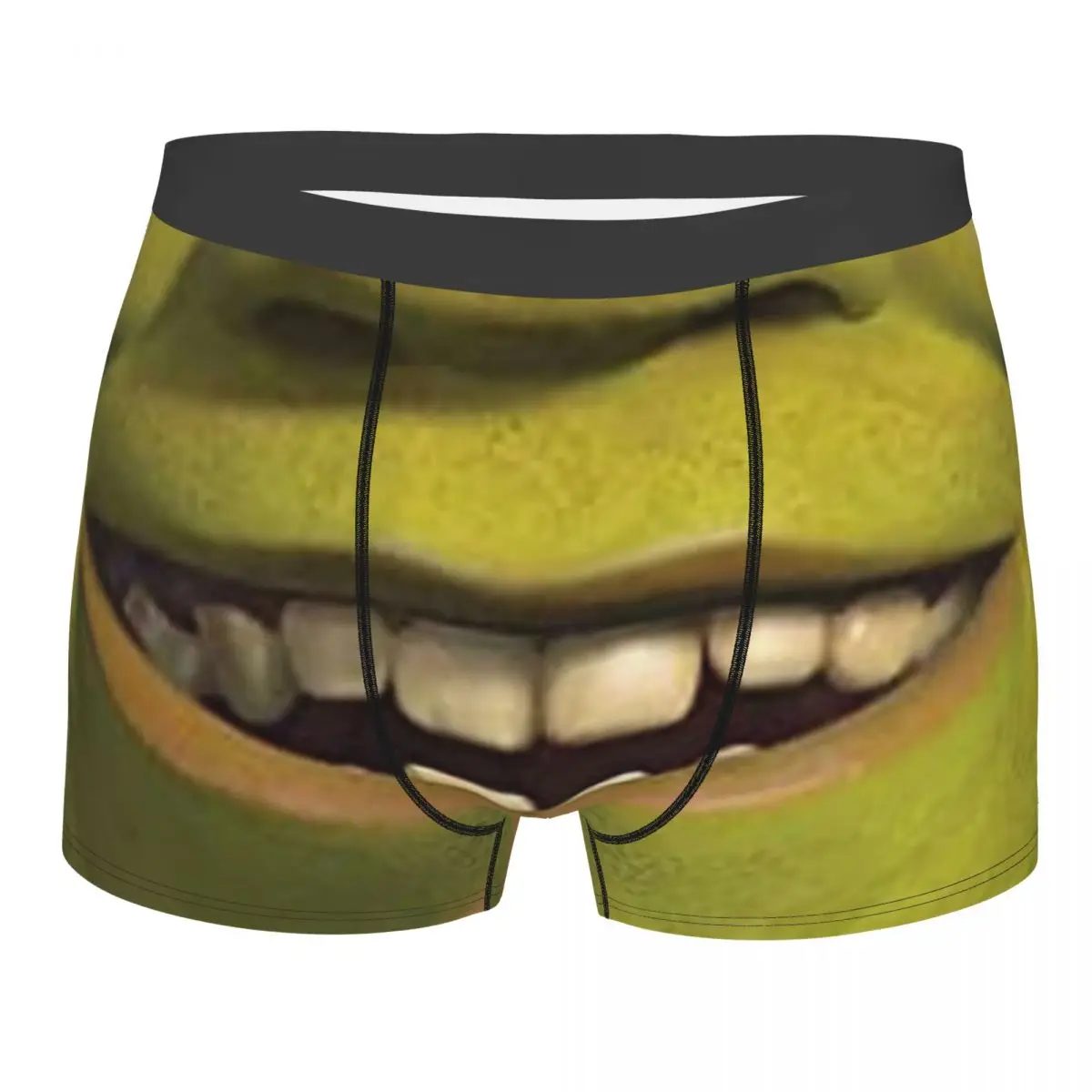 Men Shrek Smilling Underwear Hot Boxer Briefs Shorts Panties Male Breathable Underpants