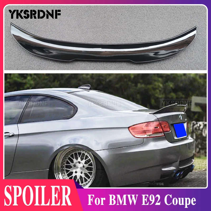 

PSM Style Carbon Fiber Rear Roof Spoiler Trunk Lip Boot Wing For BMW E92 Spoiler 2005-2012 BMW 3 Series 2 Door E92 M3 E92 Coupe