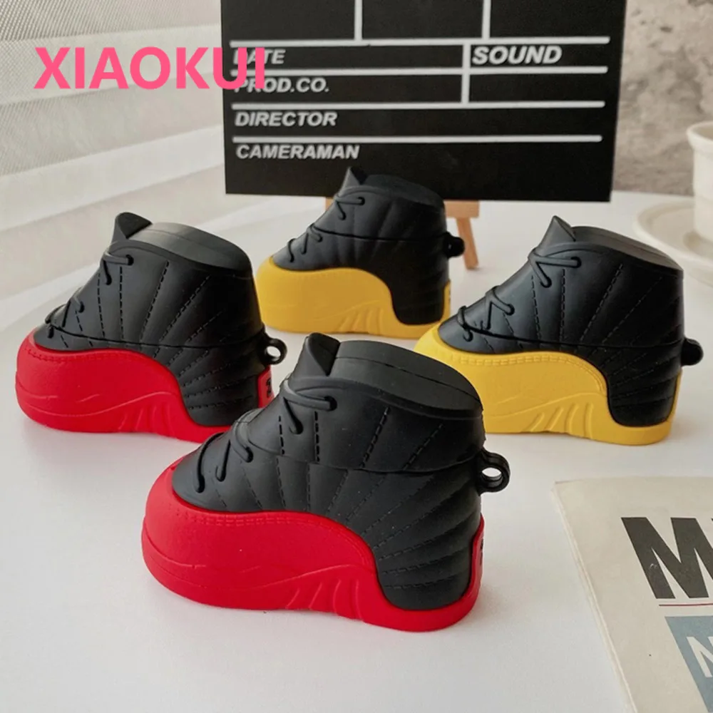 

Luxury Fashion Basketball Shoes Shoe Soft Silicone Case For apple Airpods 1 2 3 Pro Bluetooth Headset Protective Earphone Cover