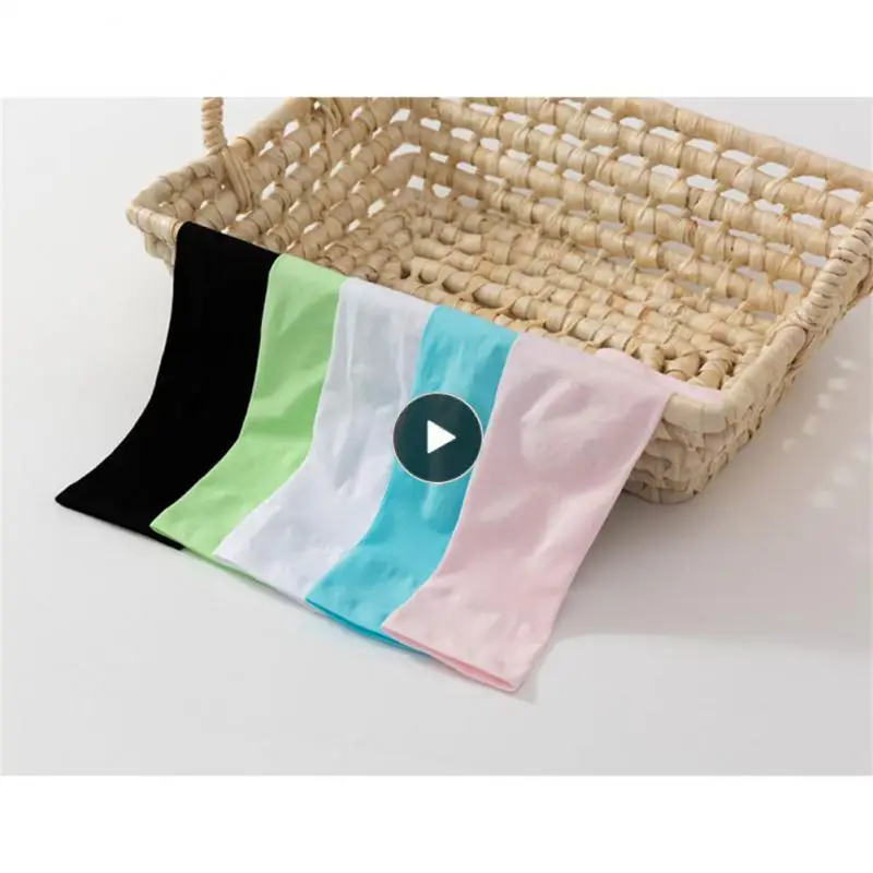 

Solid Color Childrens Ice Sleeve Breathable Sunscreen Sleeve Uv Protection Efficient Heat Insulation Sunscreen Ice Sleeve