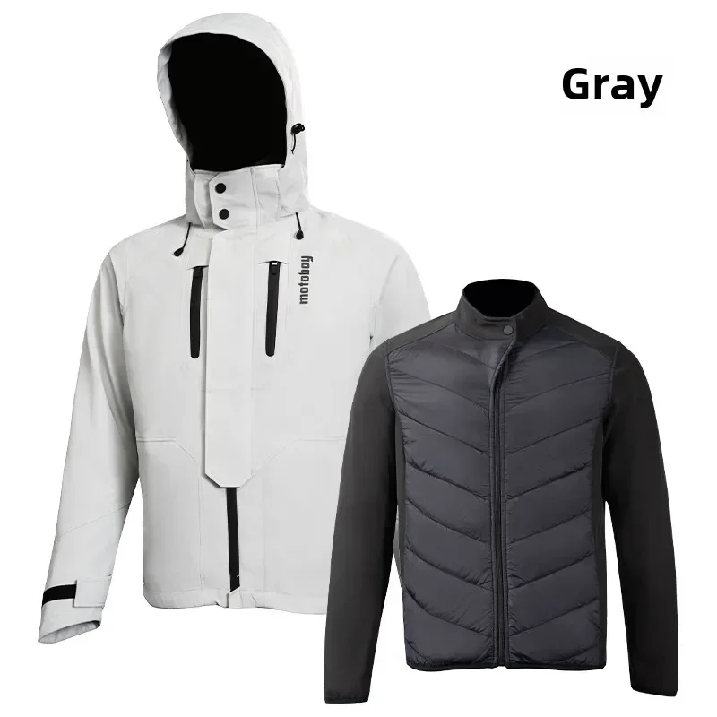 Зимняя мотоциклетная куртка Motoboy мужская одежда для велоспорта повседневная