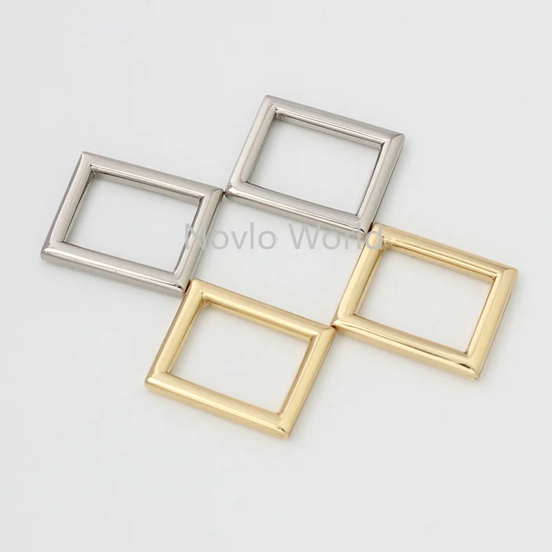 10-50 шт. 3 цвета мм проволока 16 5/8 дюйма хромированная тонкая квадратная пряжка