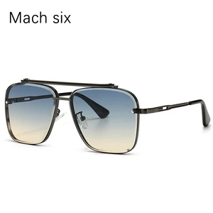 Classic Mach six Style Gradient Sunglasses women 2020 Fashion Men Vintage Brand Design uv400 Sun Gla in India