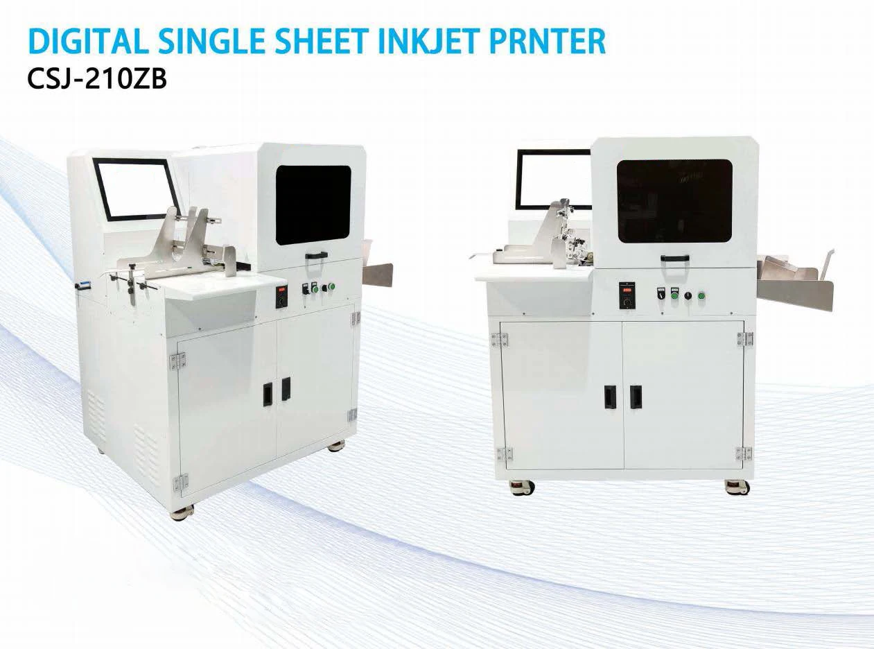 Автоматический принтер Boway 210ZB Цифровая печатная машина для одноразовых бумажных