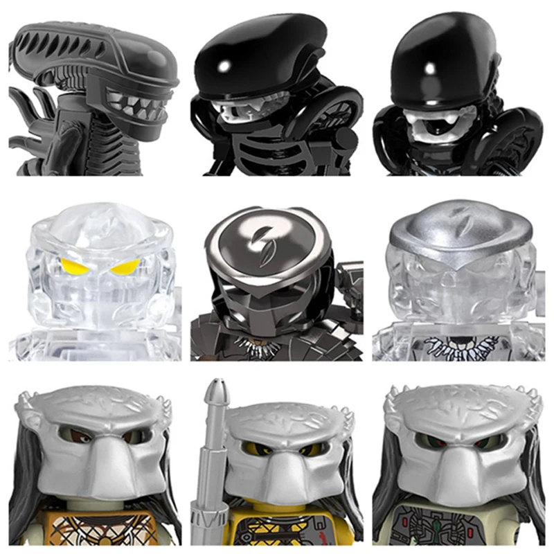 Детский конструктор Терминатор инопланетянин против Хищника