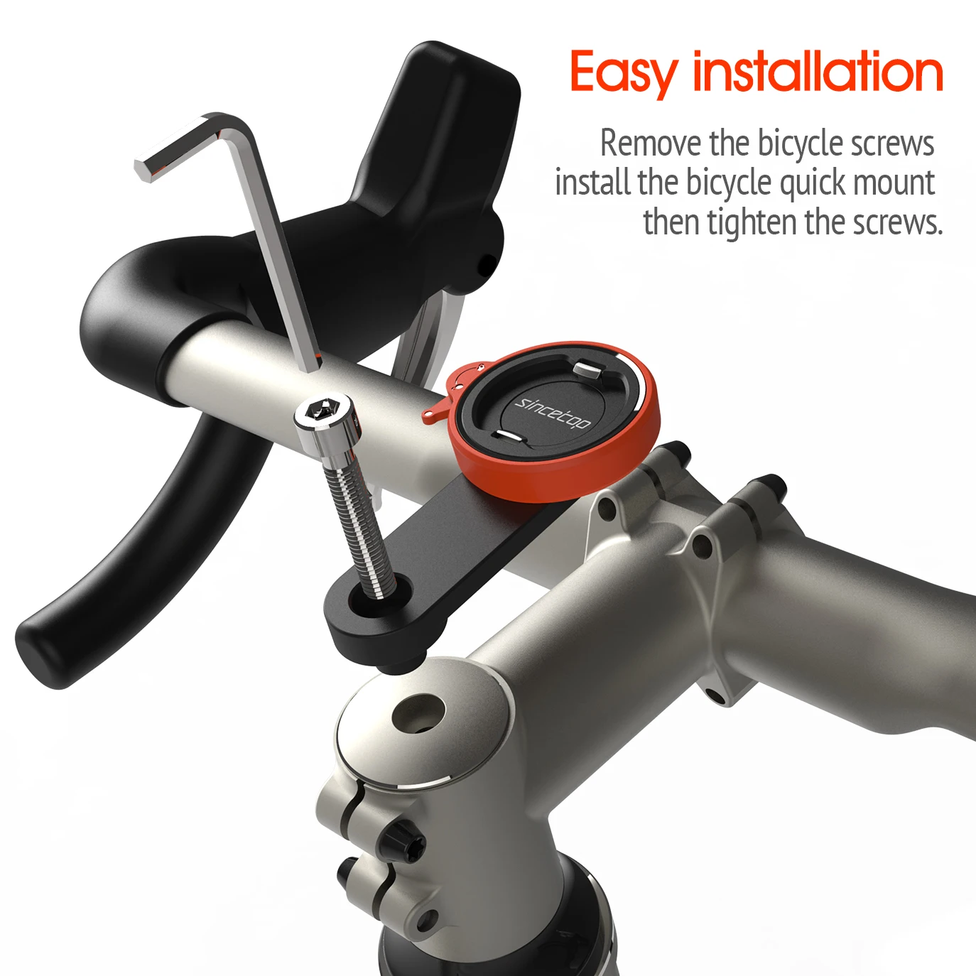 aluminum bicycle phone holder quick mount rotatable paste adapter mountain bike handlebar stand gps for harley davidson bracket free global shipping