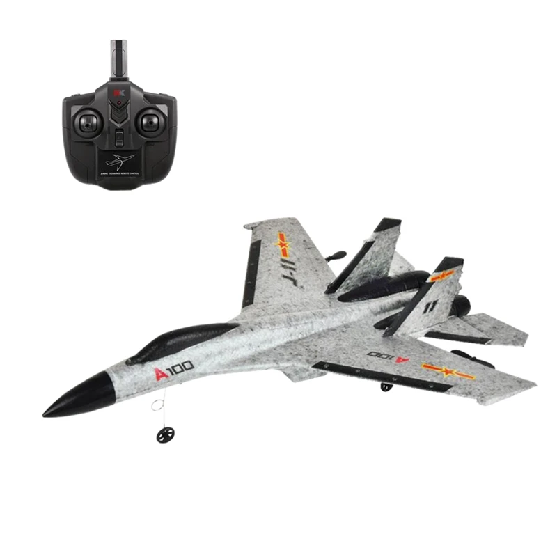 

WLTOYS XK A100-J11 EPP 340 мм Wingspan 2,4G 3CH RC самолет с неподвижным крылом Встроенный гироскоп серый RTF