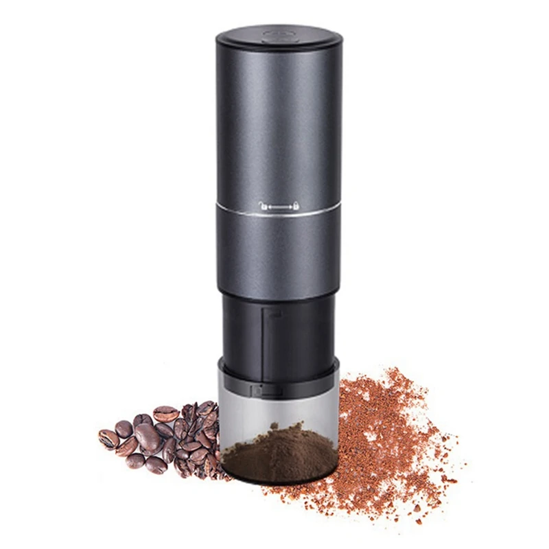

Top Deals USB Rechargeable Electric Coffee Grinder Stainless Steel Professional Coffee Bean Mill Machine Coffee Bean Burr Grinde