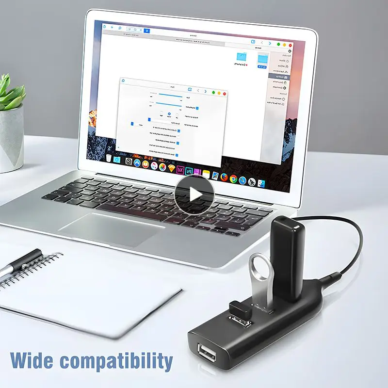 

Universal Portable Expansion Cable Pattern Extension Splitter High Speed Adapter Usb 2.0 Hub For Pc Laptop Notebook Computer Hub