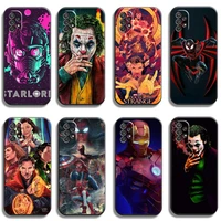 marvel avengers phone cases for samsung galaxy a51 4g a51 5g a71 4g a71 5g a52 4g a52 5g a72 4g a72 5g back cover carcasa coque