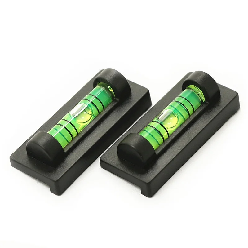 

2pcs Surface Leveler With Magnet Universal Square Bubble Inclinometer Horizontal Leveler Blisters Level Bubble Degree Level