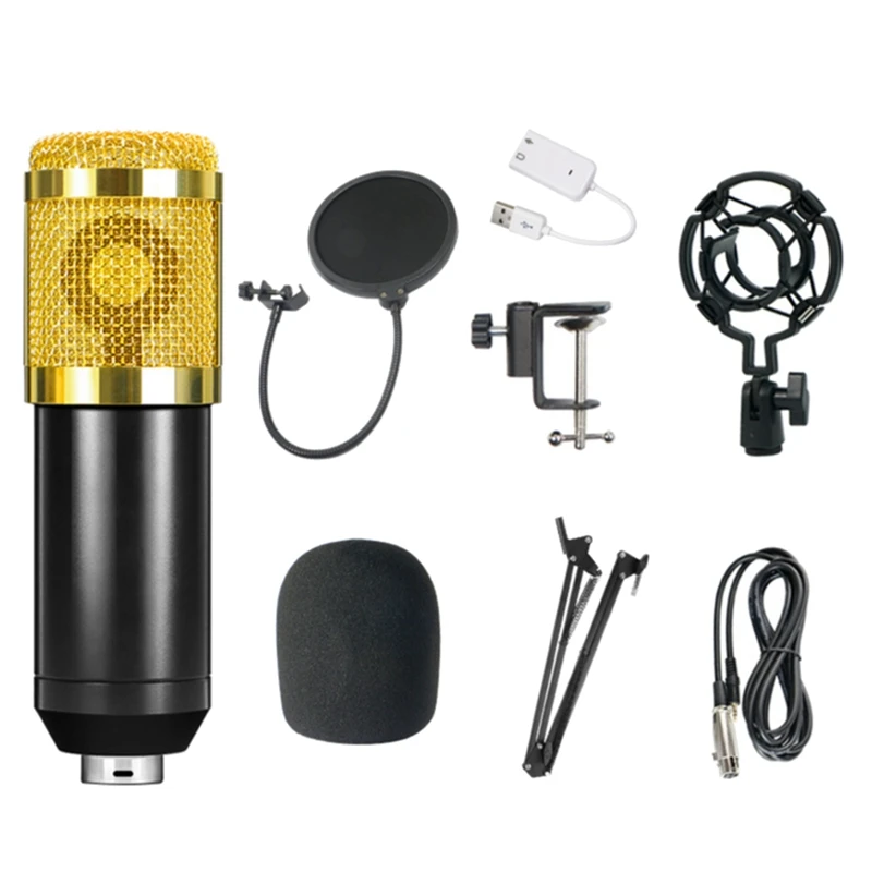 

Bm 800 Microphone For Live Streaming Professional Studio Condenser Microphone Youtube Tiktok