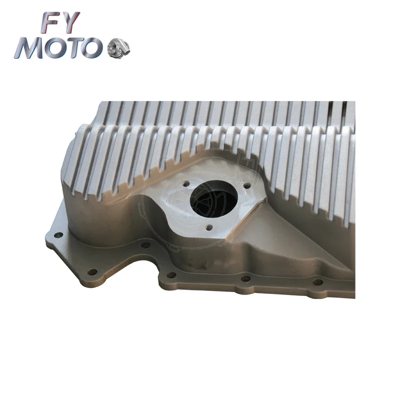 Вертикальные полосы масляного поддона из кованого алюминия для S3 EA888.2 EA888.3 Golf 6 7 GTI