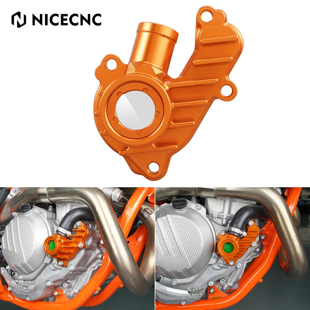 

NICECNC For KTM 250 350 EXC-F XC-F SX-F 2017-2022 Husqvarna FE FC GasGas MCF ECF EXF Motorcycle Water Pump Cover Protection