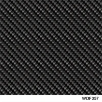 2m6m10m meter black carbon fiber water transfer printing film hydrographics wdf057