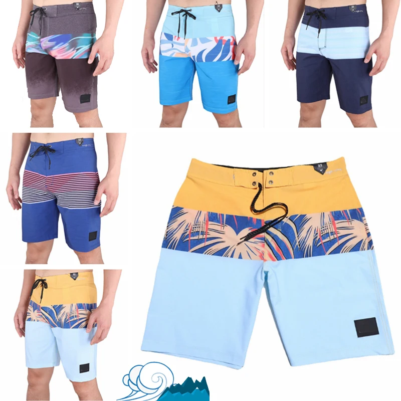 

Летние модные брендовые мужские пляжные трусы Quiksilver, Стильные повседневные быстросохнущие пляжные шорты для серфинга с принтом