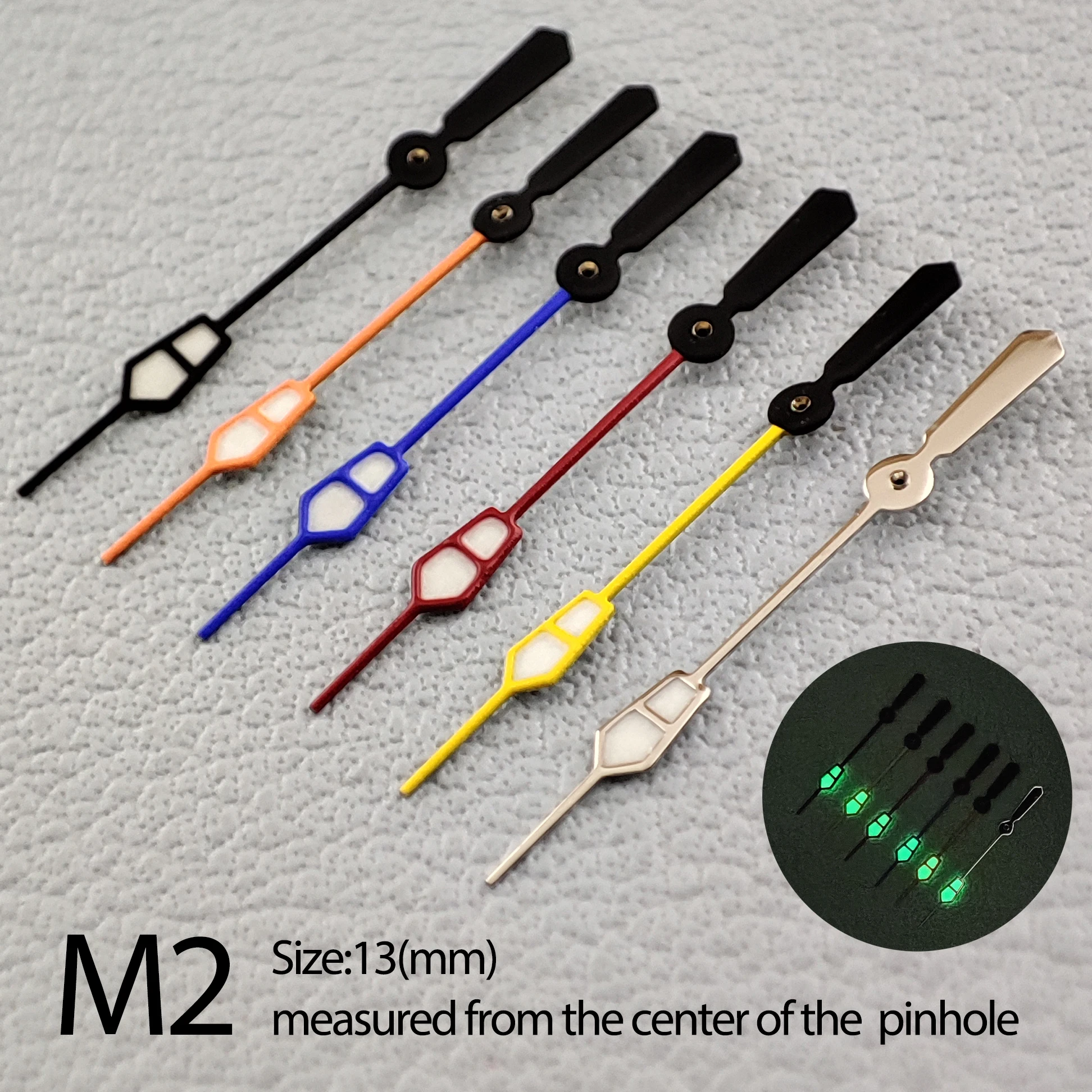 

NH35 NH36 Watch Hands Green Luminous Watch Accessories for NH35 NH36 Hands Movement M2