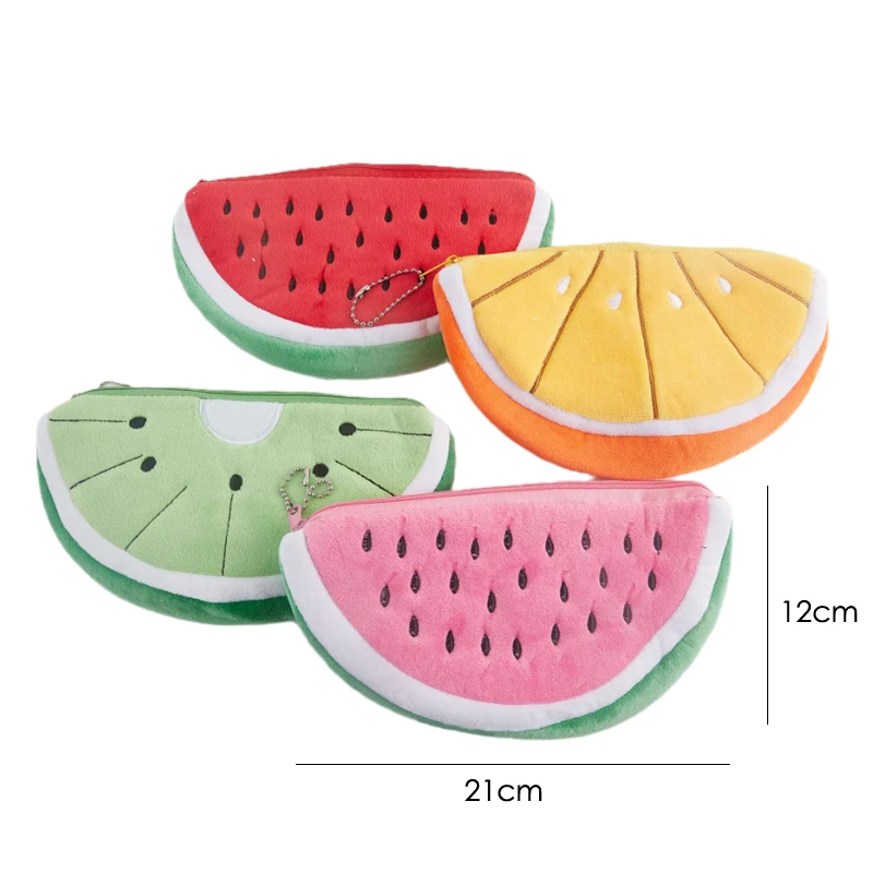 Новые милые пеналы с фруктами чехол для карандашей детские подарки канцелярские