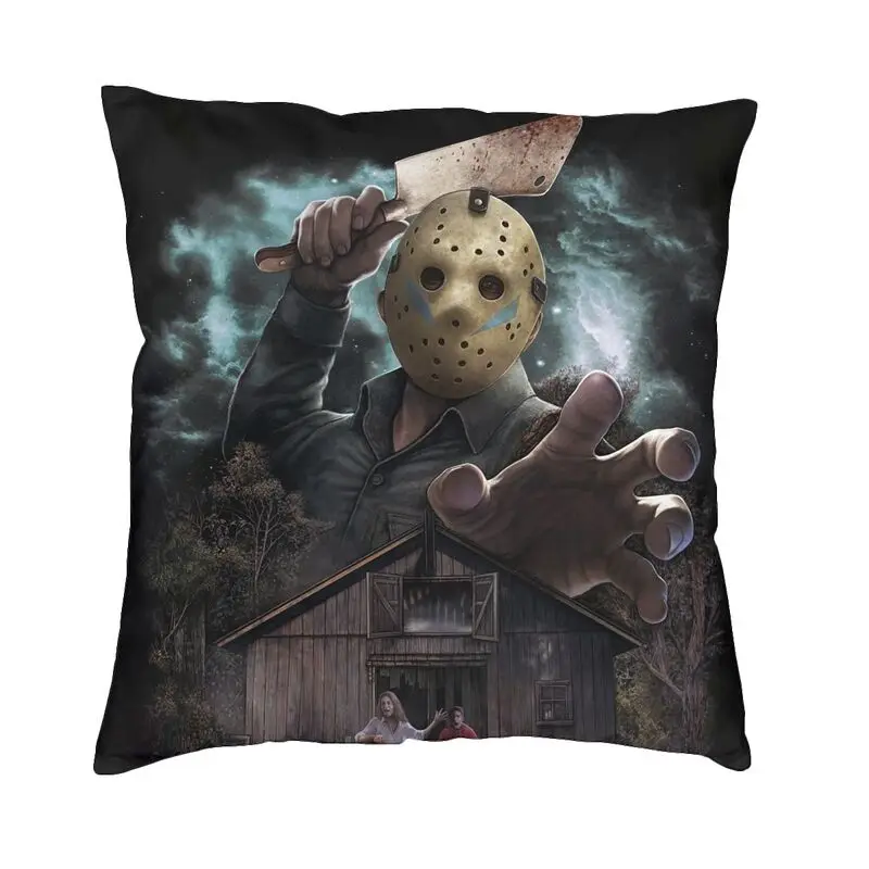 

Наволочка бархатная 3D печать персонаж ужасов