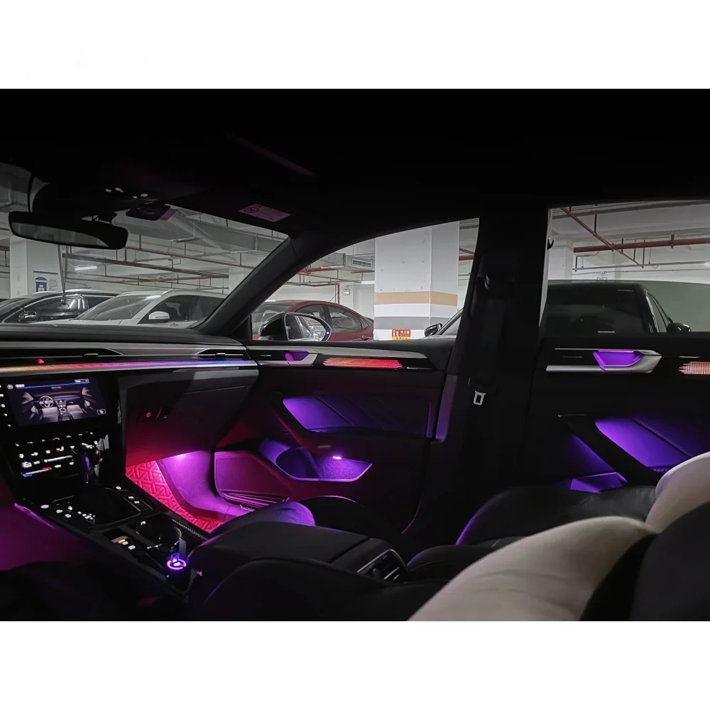 Для Фольксвагена Arteon 2021 + Volkswagen динамическая атмосфера фотопанель 1:1 форма