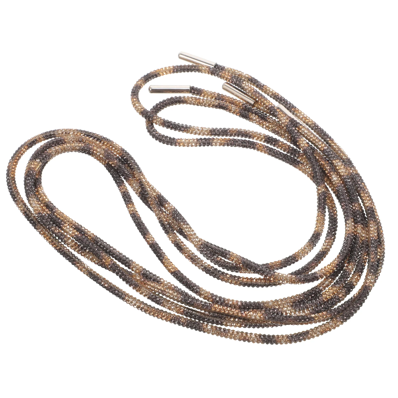 

Shoe Laces Shoelaces Boots Crystal Diamond Sports Rhinestones Decorative Strap Sneaker