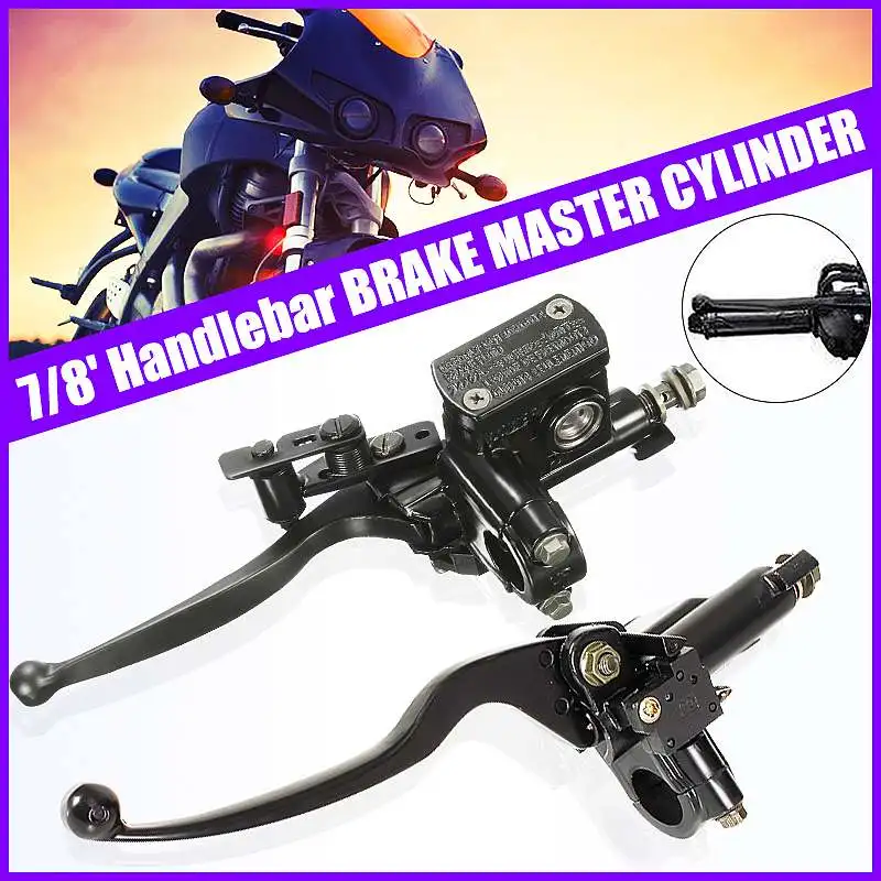 

Left Right Brake Master Cylinder Assembly Brake Master Cylinder Assembly For Quad ATV 50cc 70cc 90cc 110cc 125cc 200cc