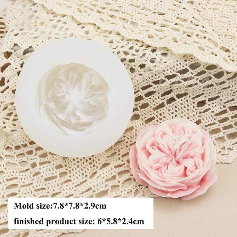 Роза Остина силиконовая форма для свечей изготовление помадки шоколада