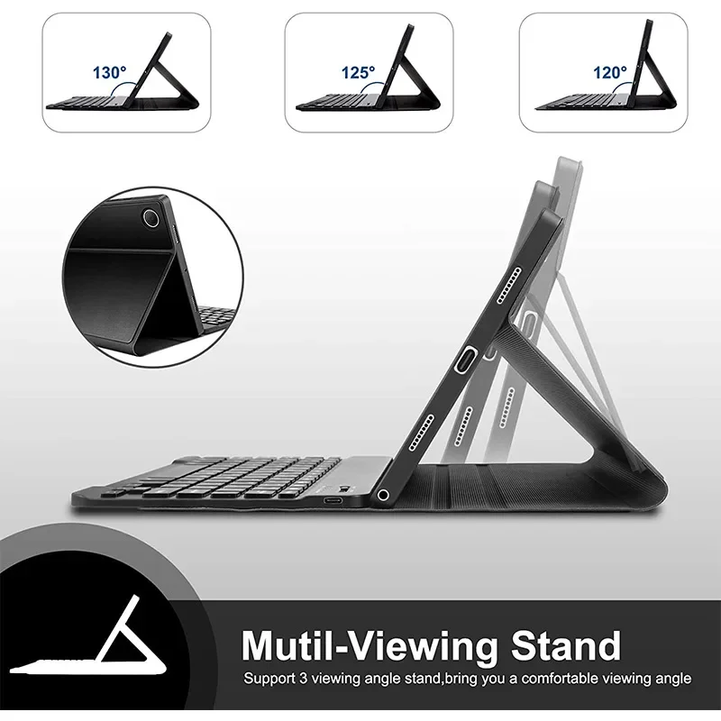 Чехол с сенсорной клавиатурой для Xiaomi Pad 7 Pro 11 2-дюймовый чехол беспроводной