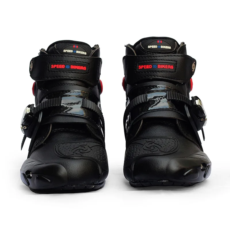 Scrambling Motorcycle Riding Shoes Short Boots Drop-Resistant Wear-Resistant Racing Shoes Road Men's and Women's Knight Shoes
