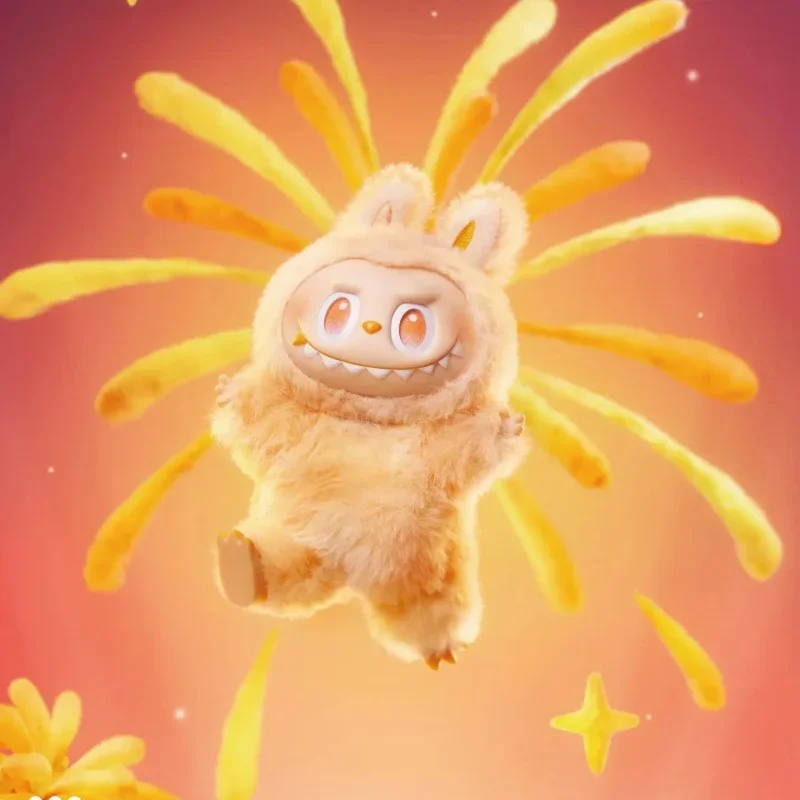 Фото POPMART Labubu V3 The Monsters Big Into Energy Series Виниловый кулон Слепые коробки Kawaii Фигурка Лицо Кукла Брелок Рождественские подарки №4