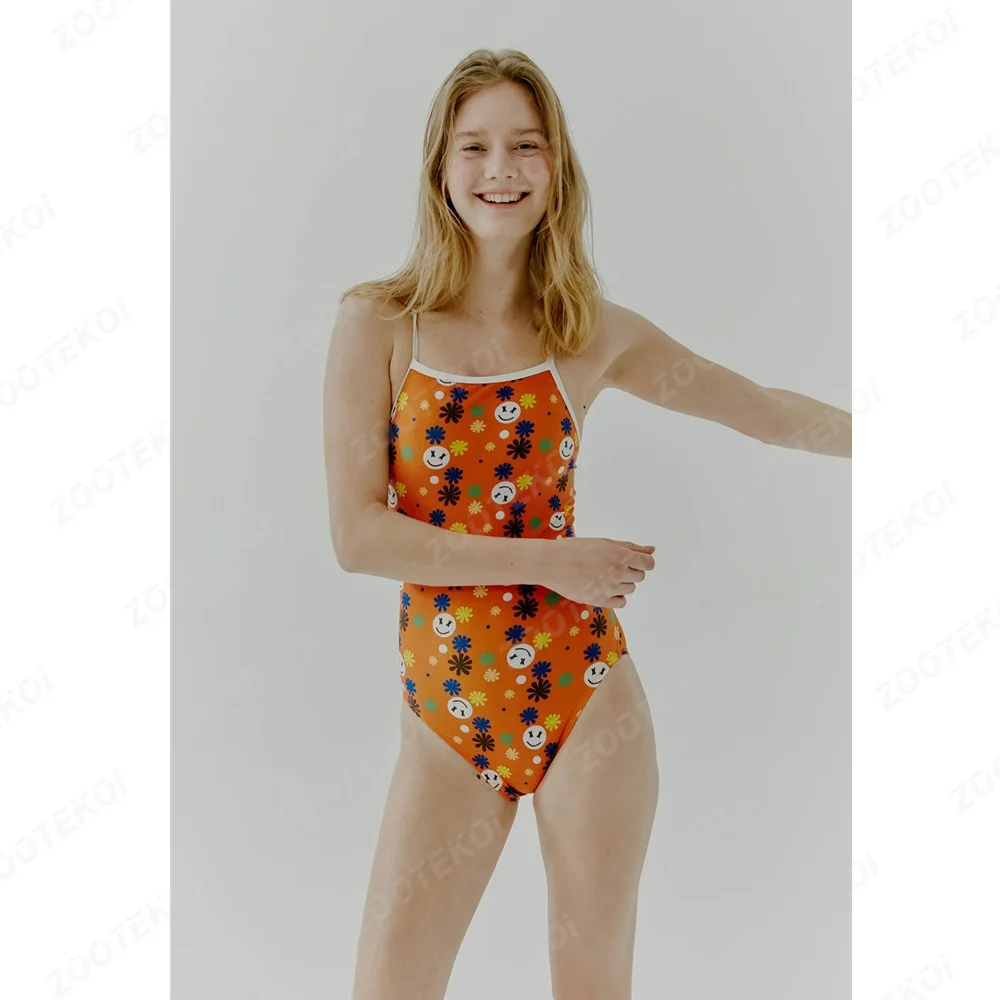 

Delightpool Summer Women One-piece Sexy Swimsuit Open Water Swimming Outdoor Vacation Yacht Club Diving Deck Surfing Swimwear