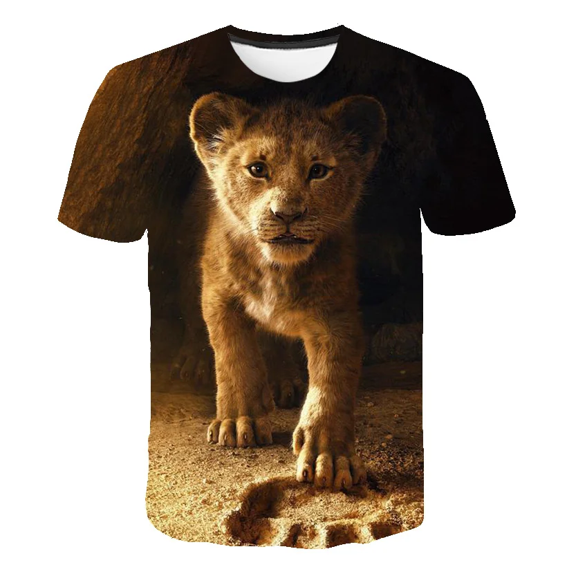 

Boy And Girl 3D Animal Summer 2022 Fashion T-Shirts Hip Hop Streetwear Casual Short Sleeve Boy Girl 3D Printed T-Shirt 4T-14T