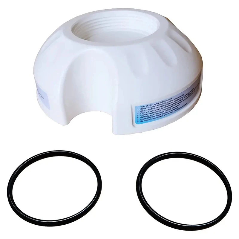 Крышка подставки для чистки солевых клеток бассейна с уплотнительным кольцом