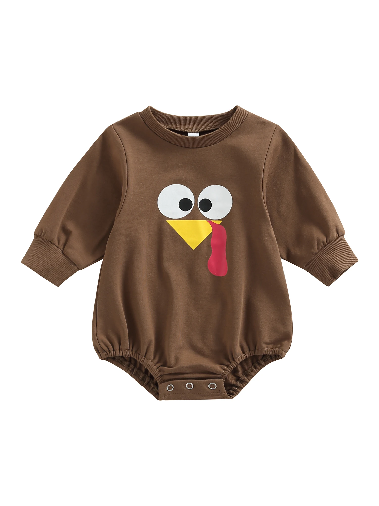 

Комбинезон с длинным рукавом для мальчиков и девочек, комбинезон, комбинезон, боди на Хэллоуин, День благодарения, большие размеры, тыква, Ту...