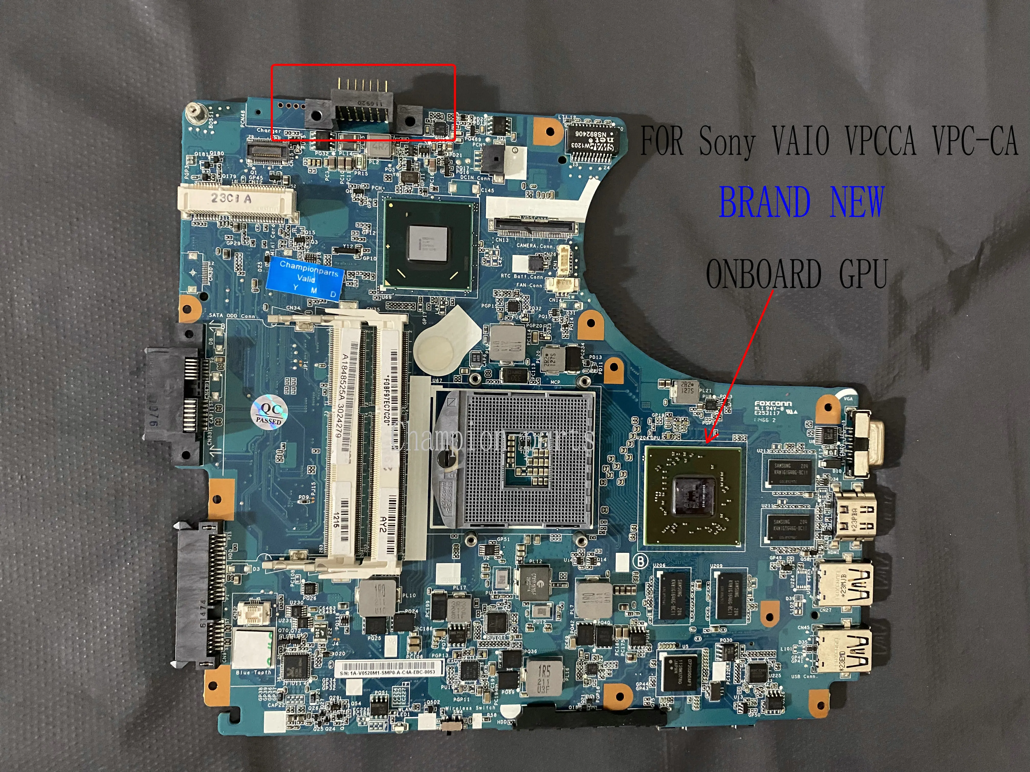 

Абсолютно новая оригинальная материнская плата для ноутбука Sony VAIO VPCCA MBX-240 V061, материнская плата REV: 1,1 1P-0113J00-8011, протестирована в порядке