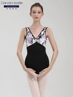 ballet leotards for womens exercise clothes v neck vest gymnastics leotard adult ballerina costumes