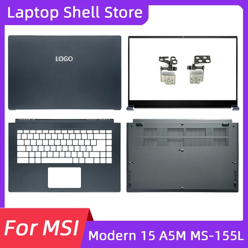 Аксессуары для ноутбуков MSI Modern 15 A5M MS-155L 1551 1522 задняя крышка ЖК-дисплея/передняя